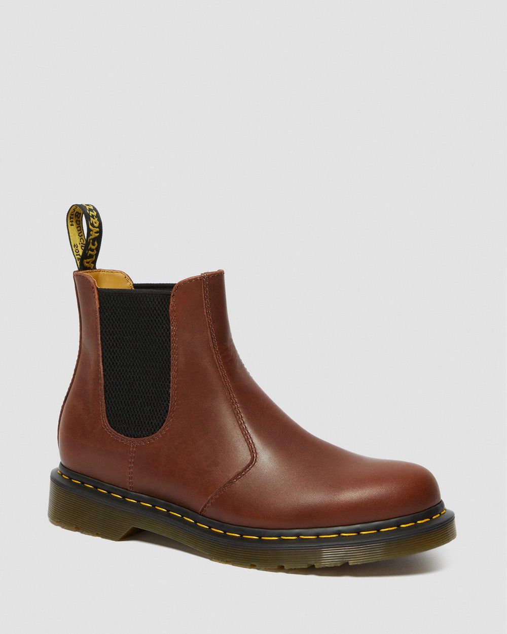 Dr Martens 2976 Classico Kožené Chelsea Boots Damske ( Hnede ) SK 435-HVCAUP